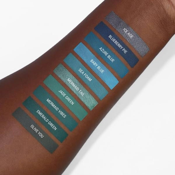 Aromi Dark Blue Matte Liquid Lipstick | Navy Lip Color, Vegan & Cruelty-free, Long-Lasting, Waterproof, Smudge Proof, Handmade (Blueberry Pie)