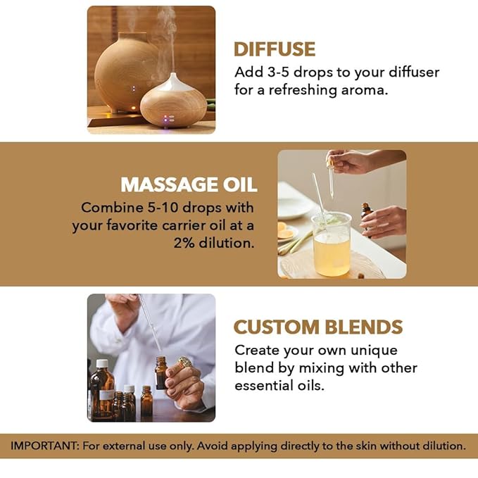 Majestic Pure Frankincense Essential Oil with Glass Dropper - 3.4 Fl Oz - 100% Pure and Natural Frankincense Oil - Premium Grade Essential Oils for Diffuser, Aromatherapy, Soap and Candle Making