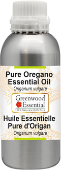 Greenwood Essential Pure Oregano Essential Oil (Origanum vulgare) Steam Distilled 300ml (10.1 oz)