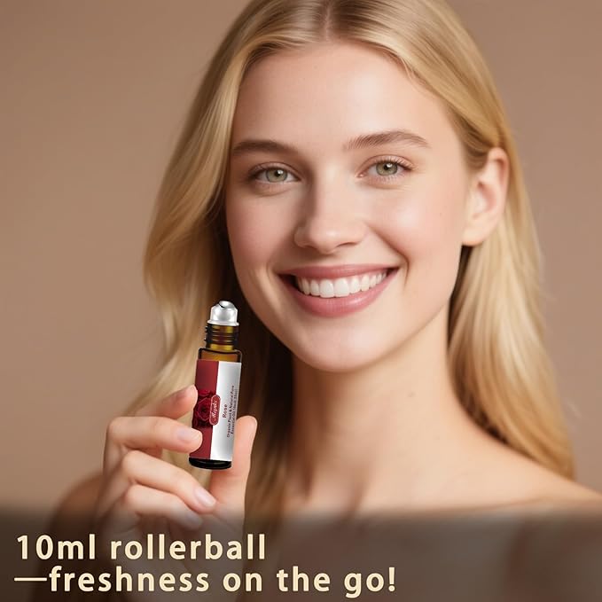 Rose Fragrance Oil-Rose Essential Oil 8.33oz (250ml)-100% Pure Natural Scent for Diffusers, Candles, Soap Making & Aromatherapy-Relaxing Home & Gift Essential Oil for Bath, Massage