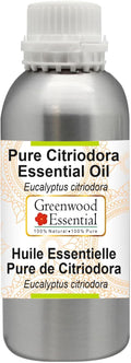 Greenwood Essential Pure Citriodora Essential Oil (Eucalyptus citriodora) Steam Distilled 630ml (21.3 oz)