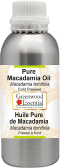 Greenwood Essential Pure Macadamia Oil (Macadamia ternifolia) Cold Pressed 1250ml (42 oz)