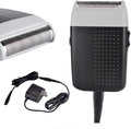 Corded Electric Foil Shaver,Professional Close Shave Razor,Bald Head Shavers for Men,Barber Shop Fade Style Clipper,Face Stubble Beard Smooth Trimmer,12v Powerful Motor,Only Corded Use