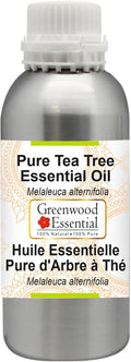 Greenwood Essential Tea Tree Essential Oil (Melaleuca alternifolia) Steam Distilled 630ml (21.3 oz)