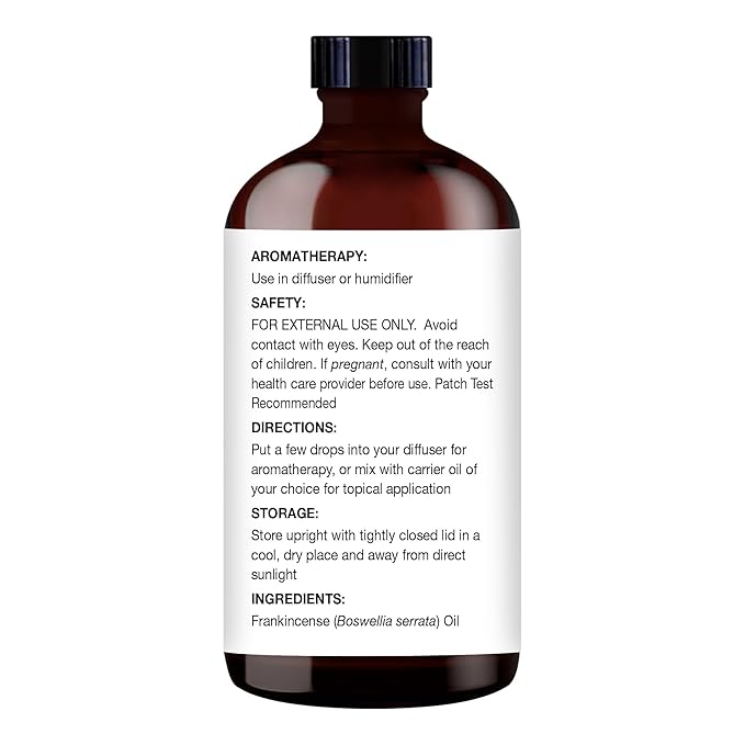 Majestic Pure Frankincense Essential Oil with Glass Dropper - 3.4 Fl Oz - 100% Pure and Natural Frankincense Oil - Premium Grade Essential Oils for Diffuser, Aromatherapy, Soap and Candle Making