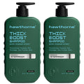 Hawthorne Thick Boost Shampoo for Thinning Hair. Fight Hair Loss With Biotin, Rice Protein & Vitamin E Thickening Formula. Eucalyptus Mint Scent. Sulfate Free Mens All Natural Shampoo. 16 fl oz 2-Pack
