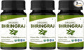 Bhringraj 120 Tablets | Eclipta Alba (Bhringraj) | USDA Organic Certified | Ayurvedic Hair Care | Organic and Natural 120tab - Pack of 3