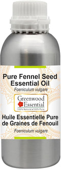 Greenwood Essential Pure Fennel Seed Essential Oil (Foeniculum vulgare) Steam Distilled 1250ml (42.2 oz)
