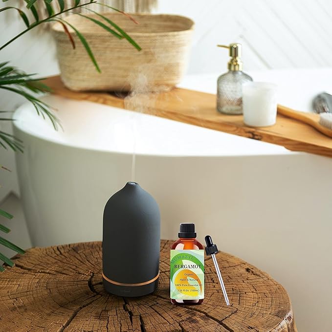 Citronella Essential Oil for Diffuser for Home Office Bedroom Bathroom Study Living Yoga Room,100ml 1 Pack