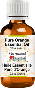 Greenwood Essential Pure Orange Essential Oil (Citrus sinensis) Steam Distilled 15ml (0.50 oz)
