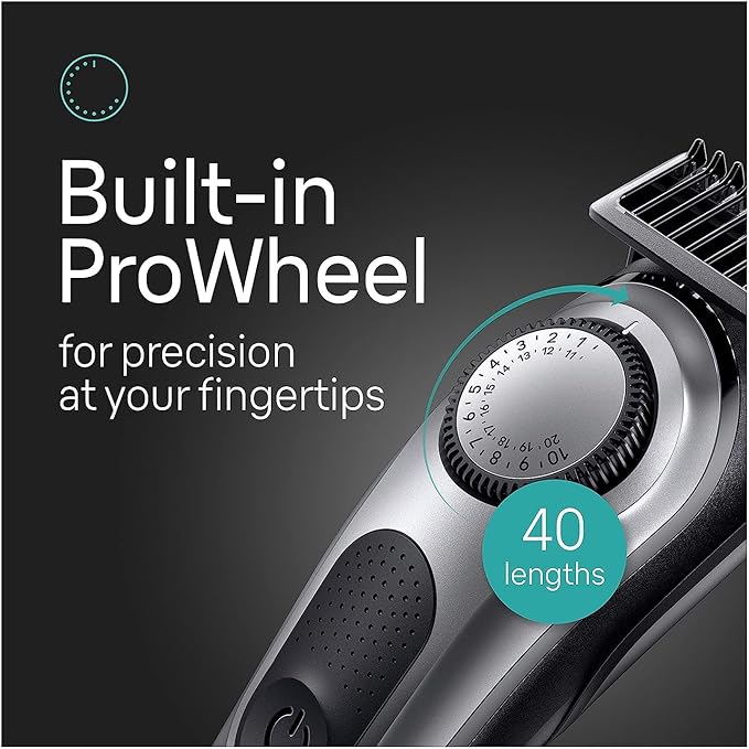 Braun All-in-One Men's Shaving Kit Series 7 7420, 11-in-1 Beard, Face, Nose, Ear Trimmer, Hair Clippers, Body Groomer and Manscaping