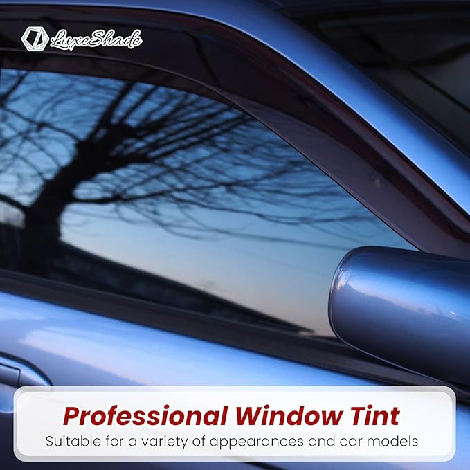 Car Window Tint, 2 PLY 35% VLT Premium Carbon HD Window Roll for Car, Home 24" in x 100'Ft Automotive Car Tint Privacy Film with Strength Adhesive, Blocks UV/IR Rays, Reduce Heat & Glare