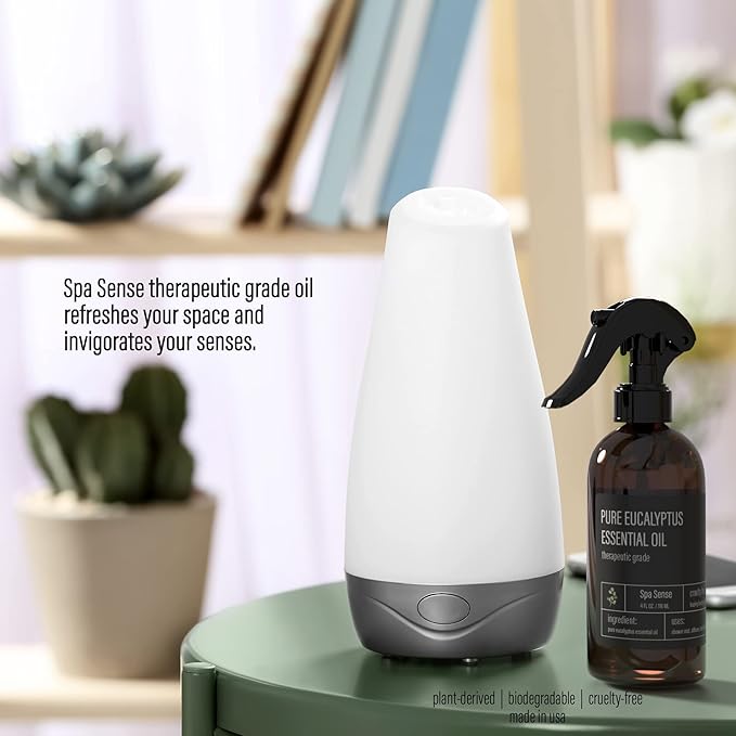 Pure Eucalyptus Oil Shower Mist and Steam Room Spray - 8 Ounce Premium Aromatherapy Eucalyptus Essential Oil Spray