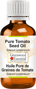 Greenwood Essential Pure Tomato Seed Oil (Solanum lycopersicum) Cold Pressed 100ml (3.38 oz)