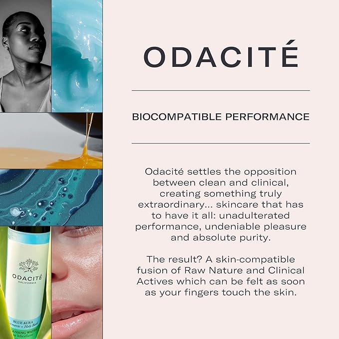 Odacité Hydrating Serum Concentrate with Moringa + Petitgrain - Serum for Very Dry Skin - Face Oil Concentrate for Moisturizing & Hydrating Dry Skin or Chapped & Cracked Skin - 0.17 fl. Oz