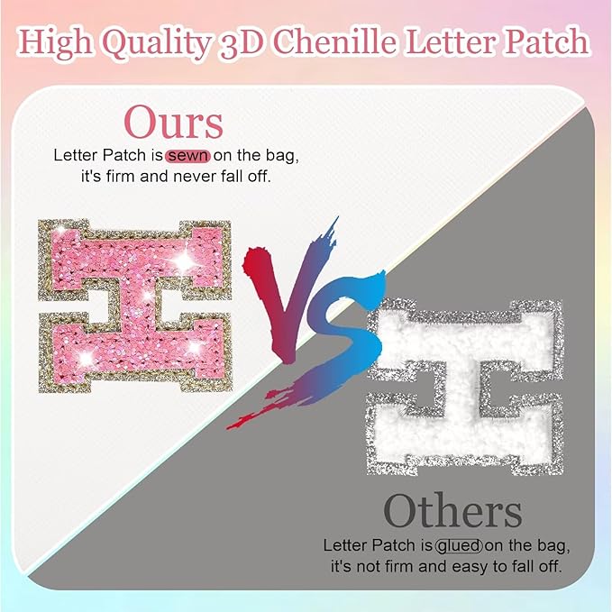 Glitter Initial Letter Makeup Bag, Small Personalized Sequins Letters PU Leather Cosmetic Bag Portable Waterproof Makeup Zipper Pouch, Shine Handbag Organizer Travel Bag Gifts for Women&Girls(White-Z)