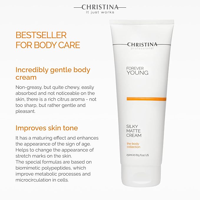 '-CHRISTINA- Forever Young - Silky Matte Cream For All Skin Types 250ml