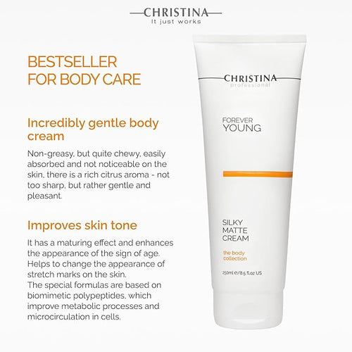 '-CHRISTINA- Forever Young - Silky Matte Cream For All Skin Types 250ml