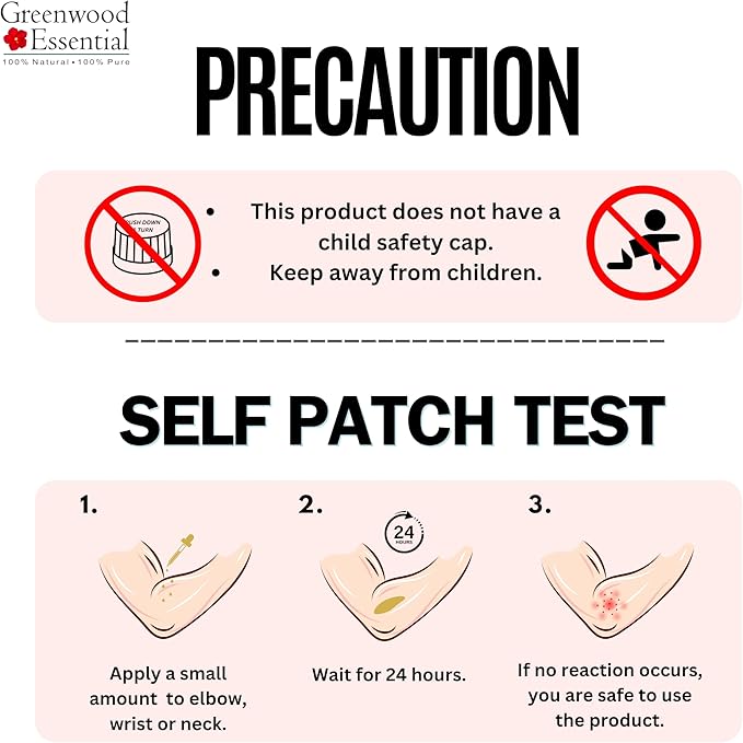 Greenwood Essential Pure Angelica Essential Oil (Angelica archangelica) Steam Distilled 10ml (0.33 oz)