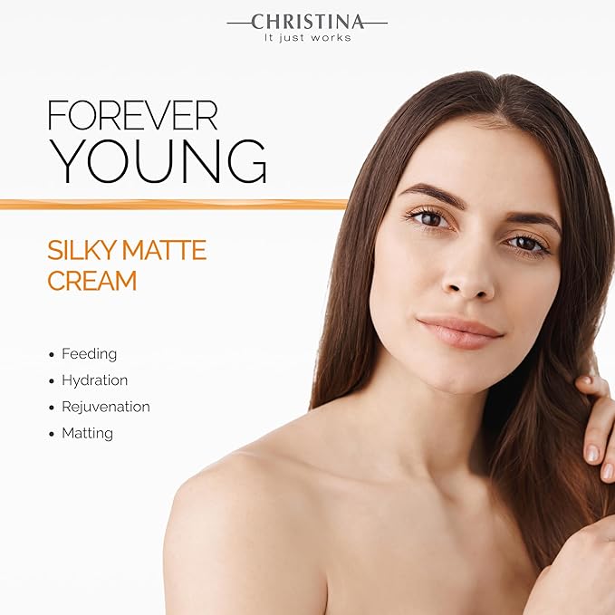 '-CHRISTINA- Forever Young - Silky Matte Cream For All Skin Types 250ml
