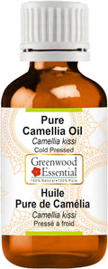 Greenwood Essential Pure Camellia Oil (Camellia kissi) Cold Pressed 100ml (3.38 oz)