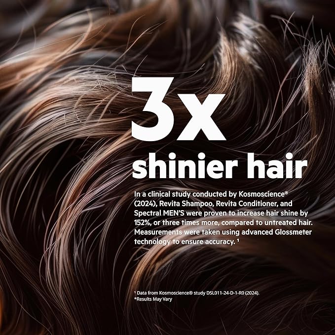 DS Labs Revita Shampoo & Conditioner Kit, 925 mL - Two-Step Scalp Care System for Fuller-Looking, Volumized Hair, Lightweight Hydration, Sulfate & Silicone Free, Color Safe, For Men & Women